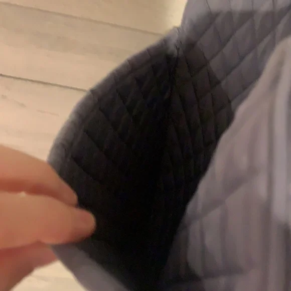 NWT Vera Bradley xl traveler duffel bag carbon grey gray - Picture 4 of 7